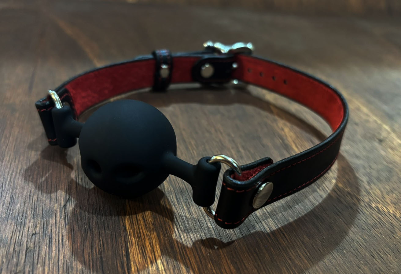 本革ボールギャグ